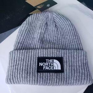 Gray The North Face Woolen Hat